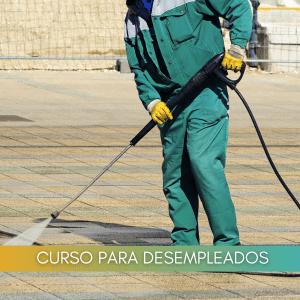 Limpieza en espacios abiertos e instalaciones industriales